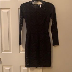 Black Lace Dress